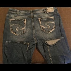 Silver brand plus size Suki Mid capri